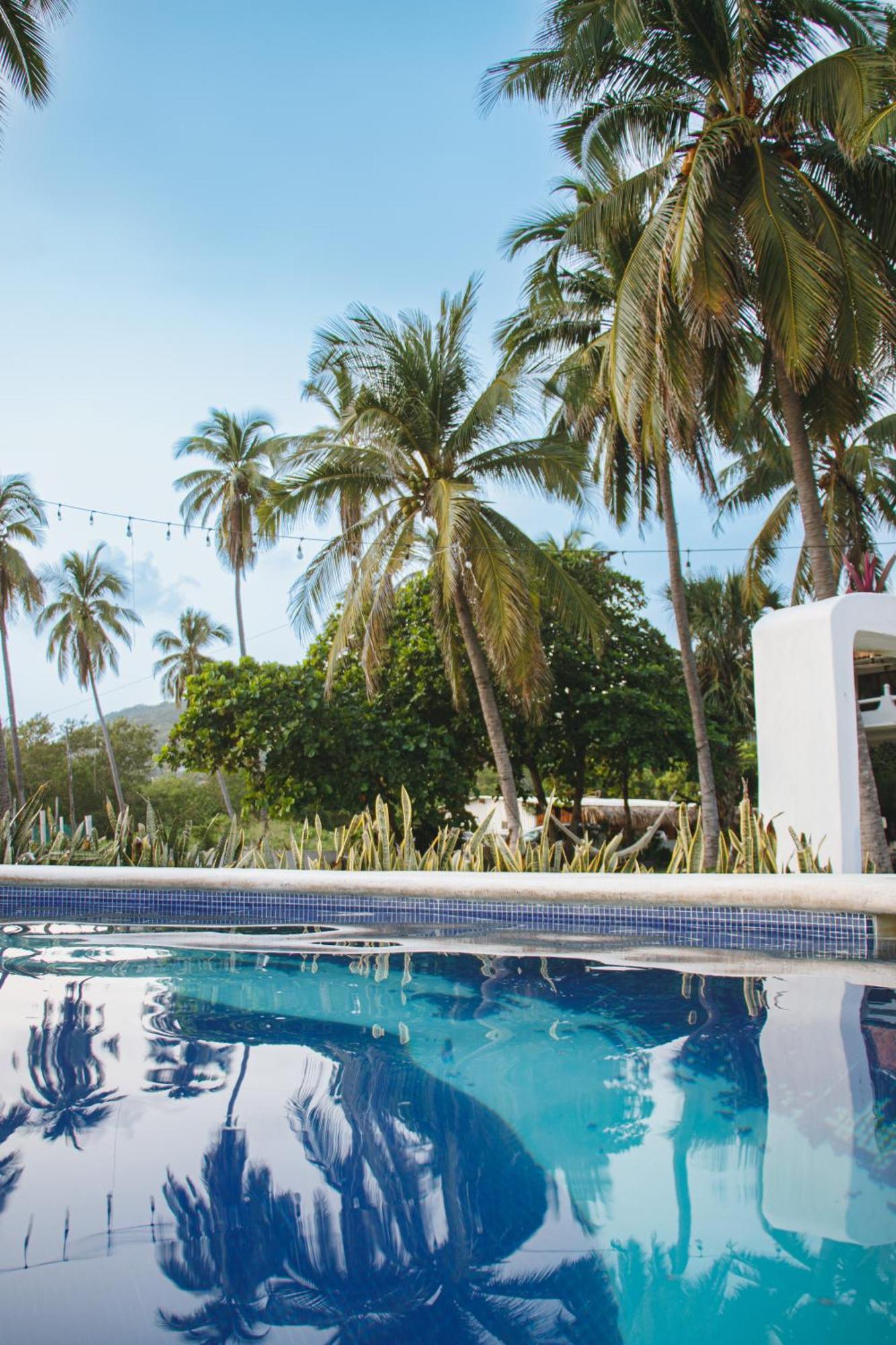 Hotel Tres Santos Troncones Luaran gambar